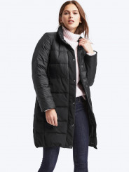 Long down puffer coat