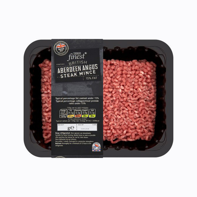 Tesco Finest Aberdeen Angus Steak Mince