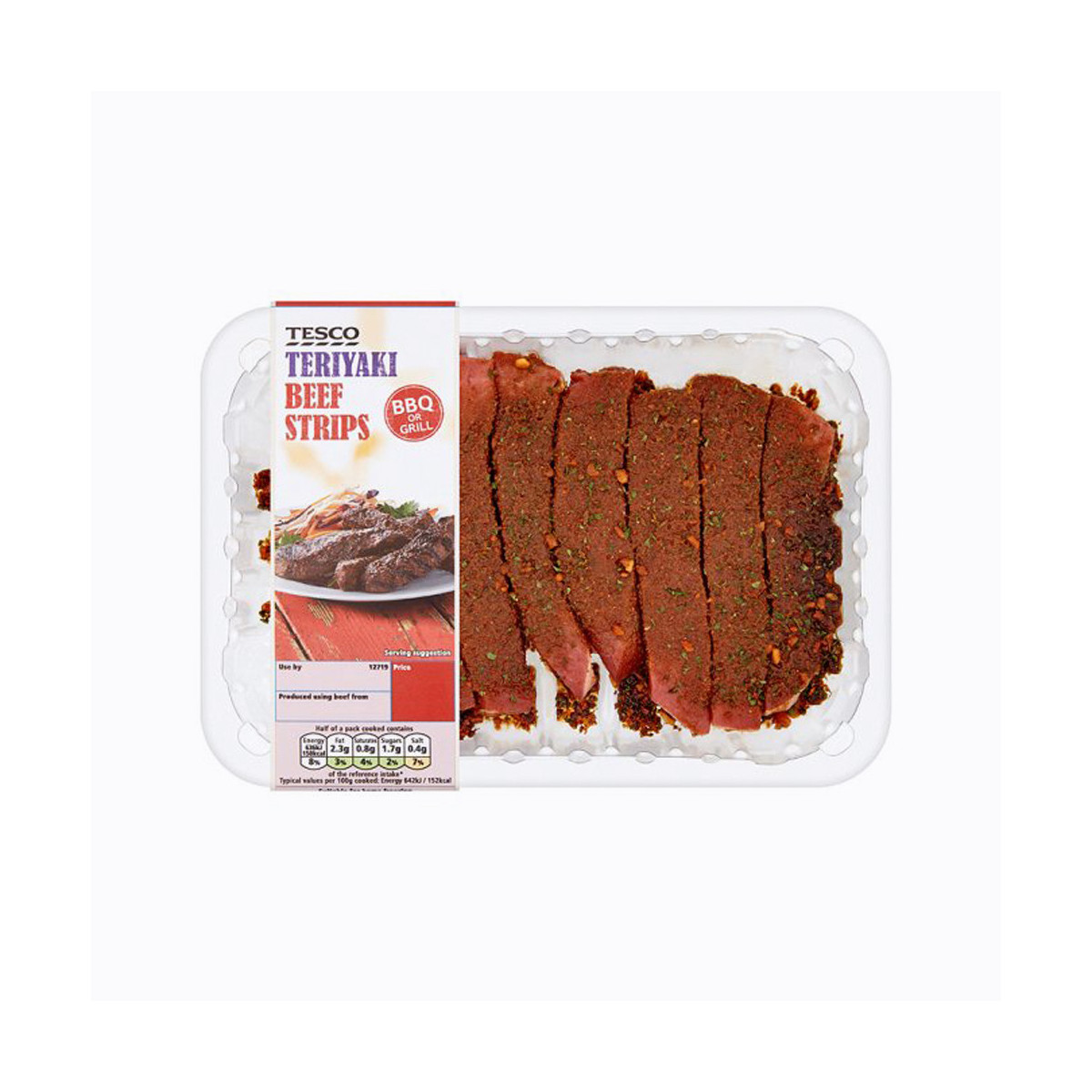 Tesco Teriyaki Beef Strips