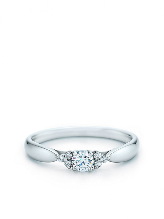 Diamond Ring with Side Stones