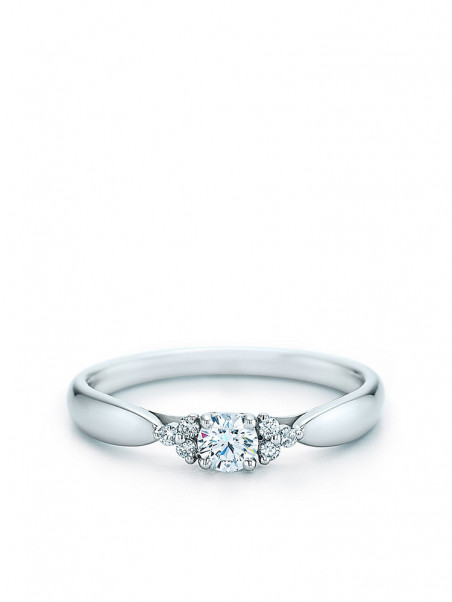 Diamond Ring with Side Stones